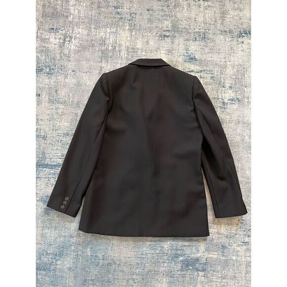 Arthur Chapnik Black Double Breasted Blazer Jacket Womens 8 - Picture 2 of 8
